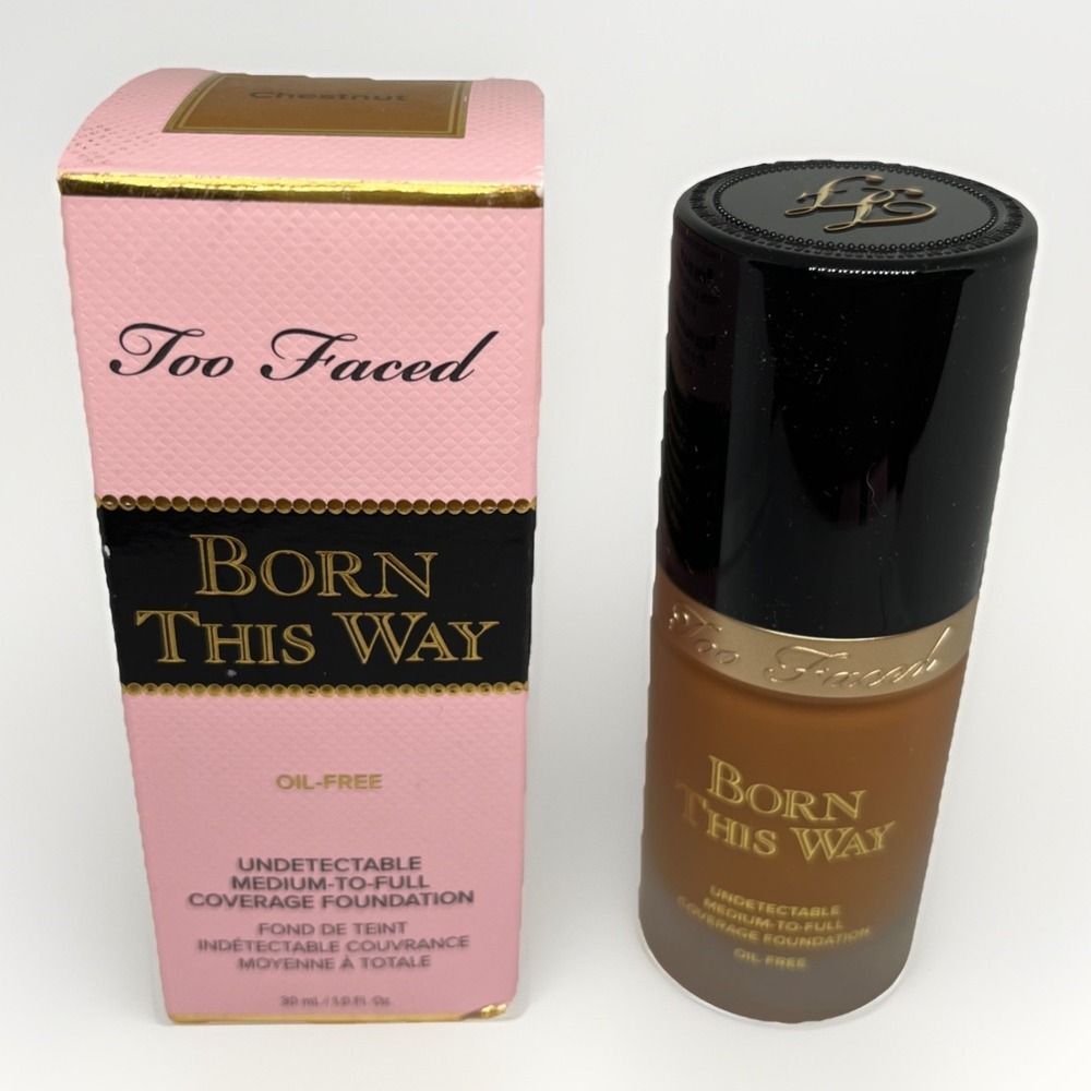 TOO FACED Born This Way Oil Free Undetectable Foundation Chestnut